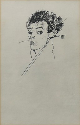 Lot 314 - After Egon Schiele (Austrian, 1890-1918) -...