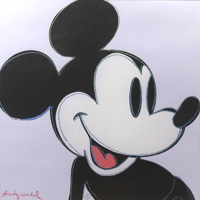 Lot 318 - After Andy Warhol - Mickey Mouse, offset...