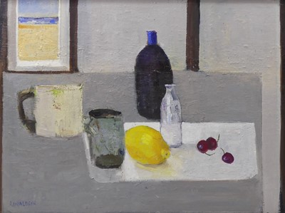 Lot 320 - Ronald Ronaldson (1919-2015) - Still life with...