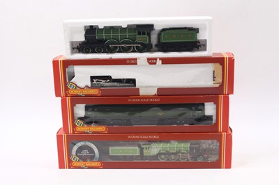 Lot 575 - Four Early Hornby locos to include a B12 in...