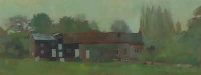 Lot 328 - Matthew Alexander (b.1953) - Barns in Bucks,...