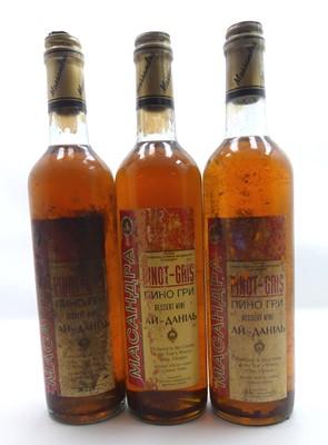 Lot 1286 - Massandra Pinot-Gris non-vintage dessert wine,...