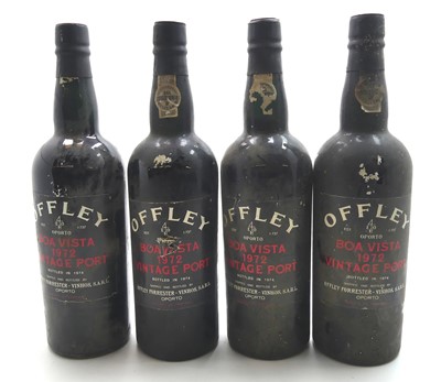 Lot 1327 - Offley Boa Vista Vintage Port 1972, 4 bottles