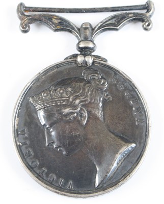 Lot 733 - An Indian Mutiny medal (1857-58), no clasps,...