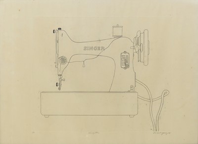 Lot 358 - Robert J. Young (Canadian, b.1938) - Sewing...