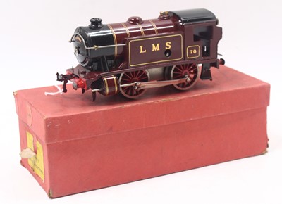 Lot 107 - 1936-7 Hornby clockwork 0-4-0 No.1 Special...