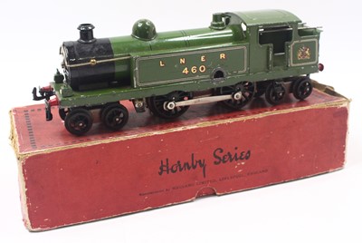 Lot 112 - 1928/9 No.2 clockwork tank loco 4-4-4 LNER...