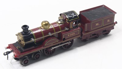 Lot 176 - Clockwork, totally restored 4-4-0 loco &...