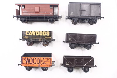 Lot 175 - Five Leeds Model Co & one unidentified goods...