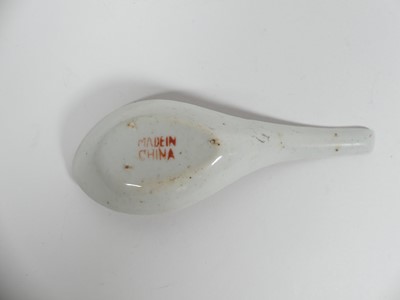 Lot 223 - A collection of Chinese ceramics; turquoise...