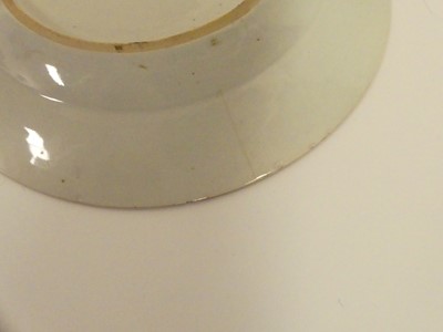 Lot 229 - Five Chinese export plates/ dishes decoarated...