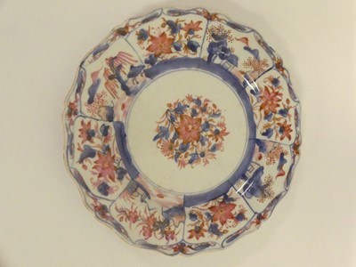 Lot 229 - Five Chinese export plates/ dishes decoarated...