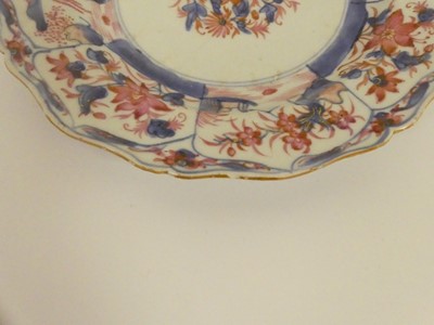 Lot 229 - Five Chinese export plates/ dishes decoarated...