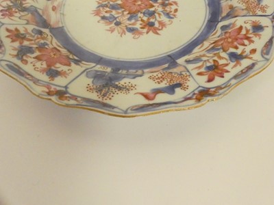 Lot 229 - Five Chinese export plates/ dishes decoarated...