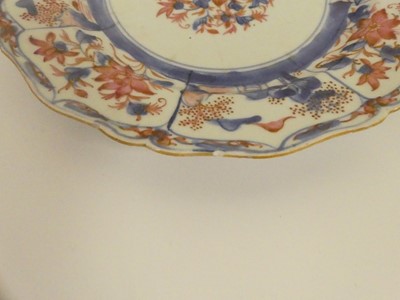 Lot 229 - Five Chinese export plates/ dishes decoarated...
