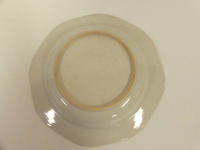 Lot 247 - Five Chinese blue and white dishes to include...