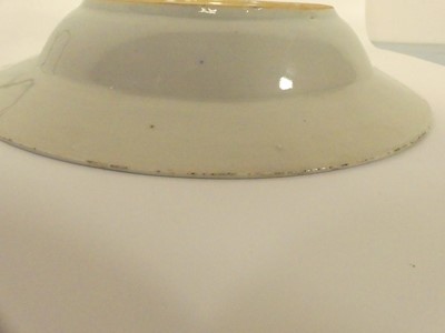 Lot 247 - Five Chinese blue and white dishes to include...