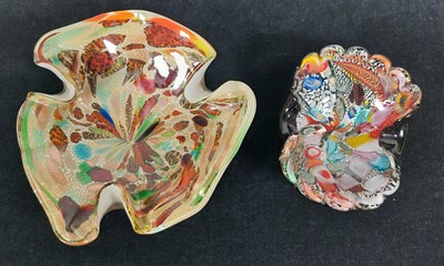 Lot 31 - Two Murano glass bowls