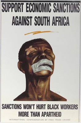 Lot 368 - A collection of 1980's protest poster prints,...