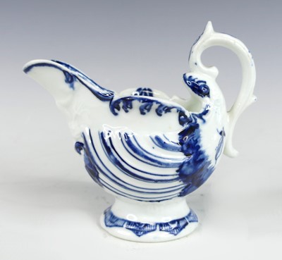 Lot 2060 - A Derby porcelain porcelain dolphin ewer cream...