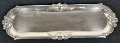 Lot 32 - A WMF silver plated tray