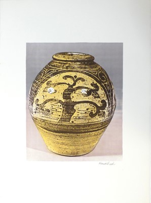 Lot 377 - Bernard Leach CH (1887-1979) - Tree Jar (1974),...