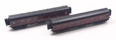 Lot 647 - Two Exley or similar 00 gauge kit built...