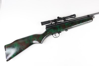 Lot 843 - An SMK XS78 CO2 single shot bolt action 5.5...