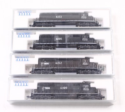 Lot 765 - Four KATO Precision Railroad models, of EMD...