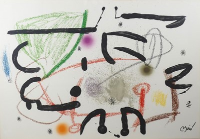 Lot 383 - Joan Miro (Spanish, 1893-1983) - Maravillas...