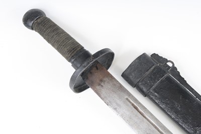 Lot 752 - A Chinese Boxer Rebellion period sword, the...