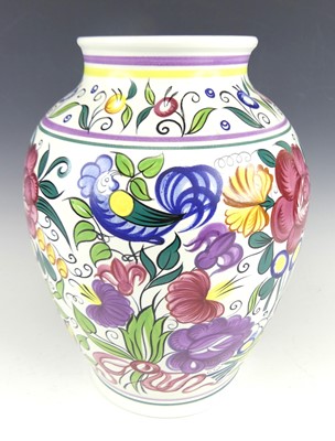 Lot 89 - A large 1930s Poole Pottery shouldered vase,...