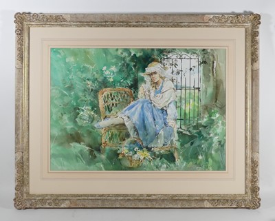 Lot 396 - Gordon King (1939-2022) - Spring Sunshine,...