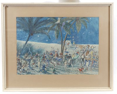 Lot 2471 - Richard Doyle (1824-1883) - A moonlit...