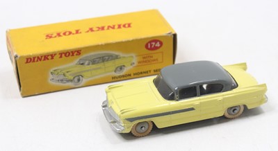 Lot 1031 - Dinky Toys, 174 Hudson Hornet Sedan, yellow...