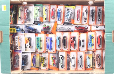 Lot 818 - One tray containing 40+ various Matchbox...