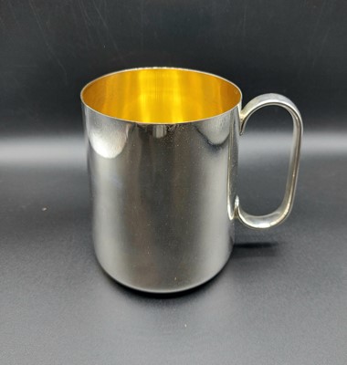 Lot 284 - An Elizabeth II silver tankard, of plain...