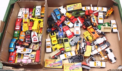 Lot 985 - Tray of mixed-issue Matchbox Superfast Diecast...