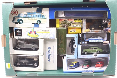 Lot 855 - One tray containing various mixed diecast and...