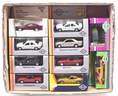 Lot 860 - One tray containing 10 Gama diecast 1/43 scale...