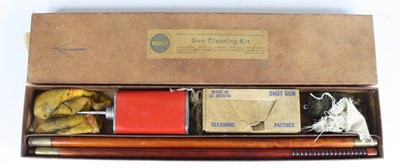 Lot 827 - A Webley Gun Cleaning Kit, to include two...