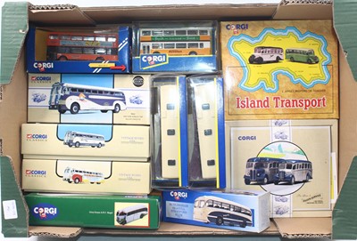 Lot 898 - A quantity of public transport diecast...