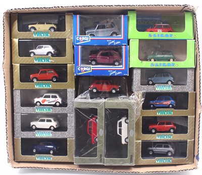 Lot 904 - A quantity of Mini-related diecast models to...