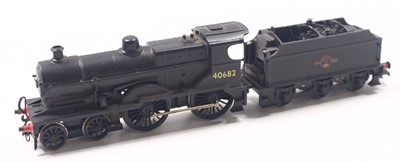 Lot 633 - 00 gauge kit built 2 rail LMS 2P in BR black,...