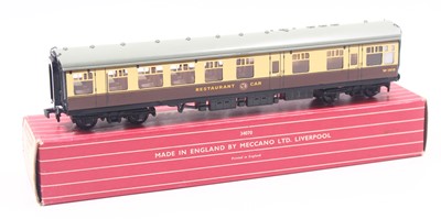 Lot 361 - 4070 Hornby-Dublo Restaurant car WR brown &...