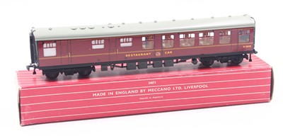 Lot 362 - 4071 Hornby-Dublo Restaurant car BR maroon....