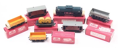 Lot 406 - Seven Super Detail Hornby Dublo wagons to...