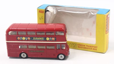 Lot 1185 - Corgi Toys No. 468 London Routemaster Bus...