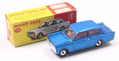 Lot 1021 - Dinky Toys No. 136 Vauxhall Viva comprising...