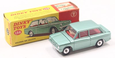 Lot 1022 - Dinky Toys No. 138 Hillman Imp saloon...